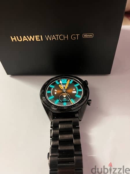 Huawei watch GT حالتها ممتازة 0