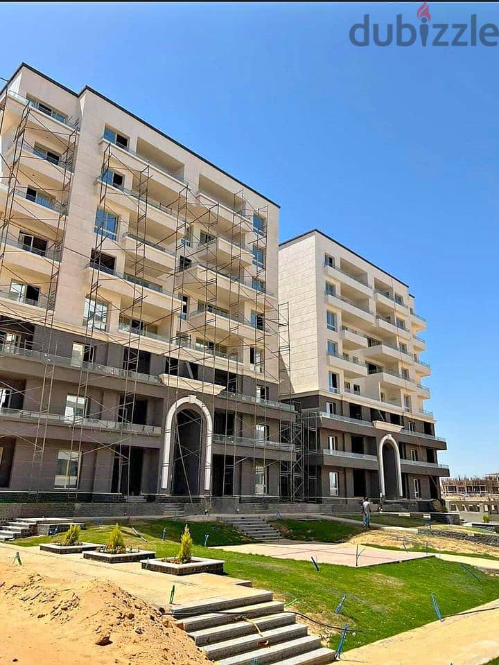 Apartment 144m immediate receipt in front of the embassy district in the administrative capital - in De Joya 3 Compound 0