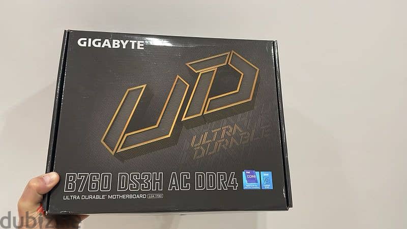 gigabyte B760 DS3H AC DDR4 ATX (wifi + Bluetooth) 0