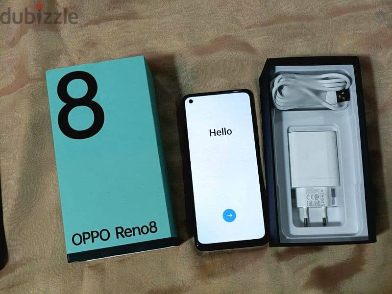 Oppo reno 8 8g ram 256 black 1