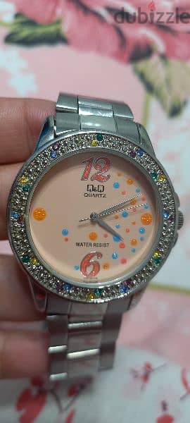 Original Q&Q Watch for women used like new for sale 0