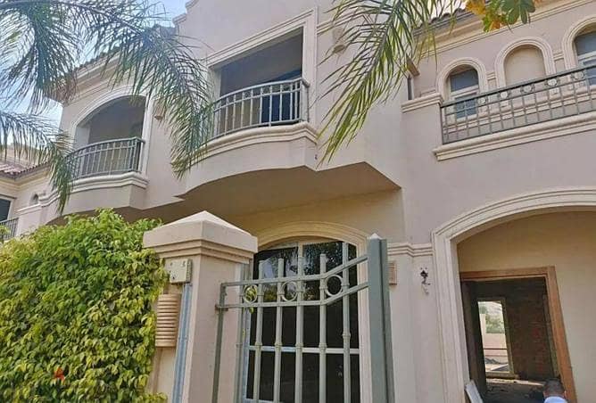 Classic standalone villa 364m ready to move with installments  in Patio Prime La Vista Sherouk   باتيو برايم لافيستا الشروق 0