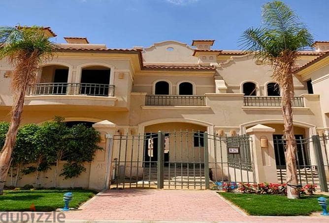 Classic standalone villa 364m ready to move with installments  in Patio Prime La Vista Sherouk   باتيو برايم لافيستا الشروق 1