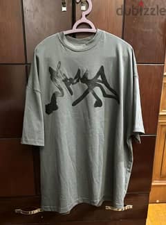 Grey tee from a local brand(baggy) 0