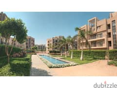 with less total price own apartment with garden with installments view landscape  fifth square compound
