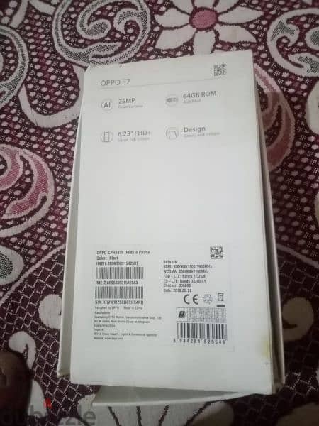 موبايل oppo f7 2