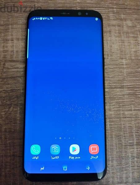 سامسونج جالكسي s8+  مفيهوش خدش الشاشه فيها تبصيم s8+ samsung galaxy 10