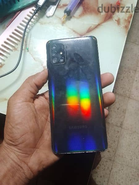 Samsung Galaxy A51 مساحه 128رام6 3