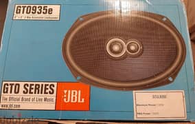 JBL automotive loudspeakers GTO series 300w, made in usa