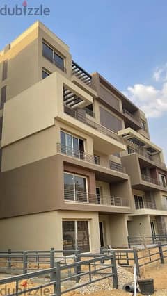 Apartment for sale in installments, fully finished, with air conditioners,With open view and landscape