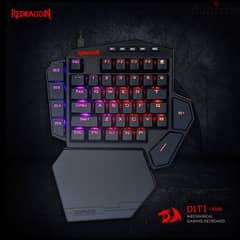 Redragon K585 DTI ONE HANDED -BLUE SWITCHES -RGB