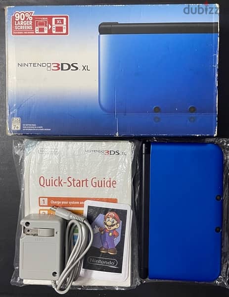 Nintendo 3ds XL (Black X Blue) 0