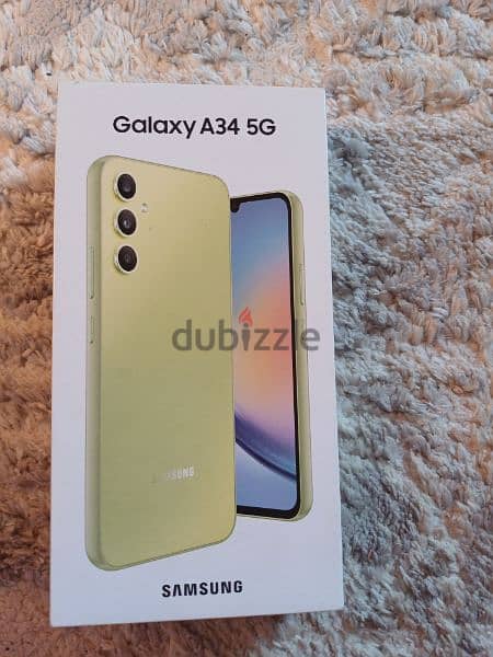 Samsung A34 8/256 green اخضر 4