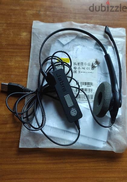 Jabra BIZ 1500 USB Mono NC Headphones Headset 1