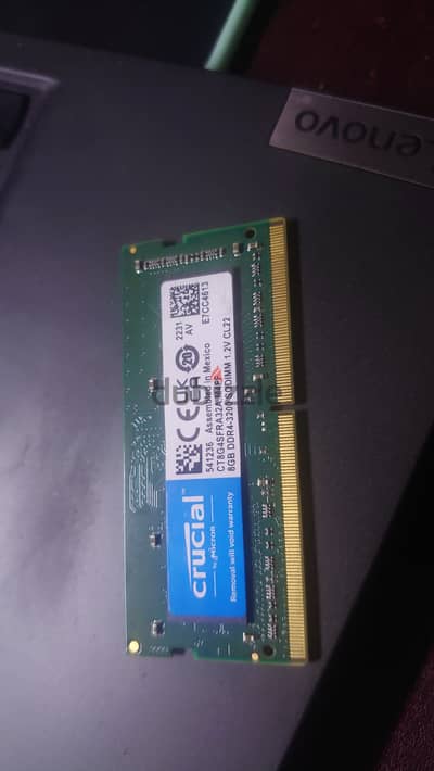 8GB Dual Channel DDR4 3200 MHz SO-DIMM Laptop RAM