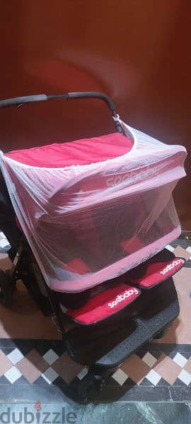 seebaby twin stroller 2