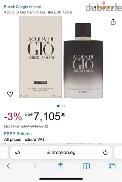 Acqua Di Gio…Georgio Armani Parfum 1