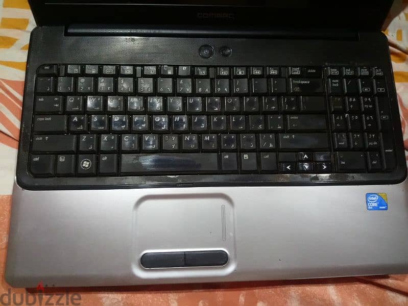 hp compaq cq61 بيفتح باور شاشة سوده 0