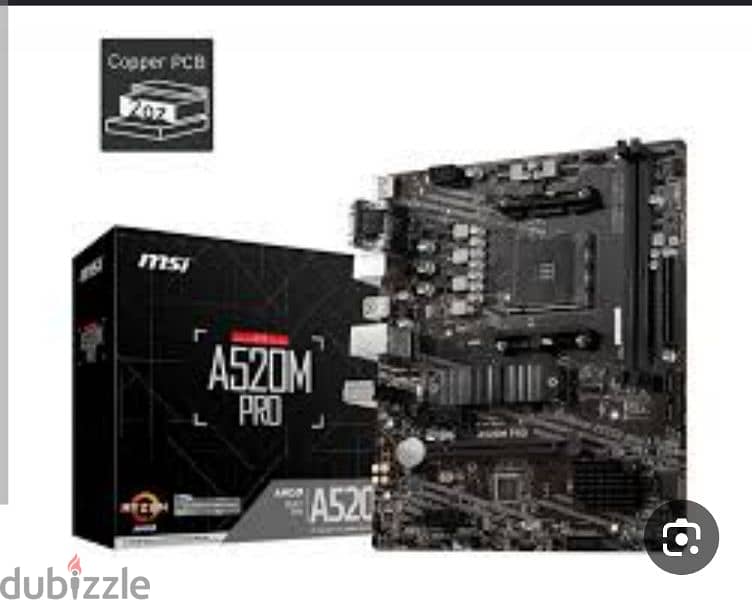 ryzen 5 3600+ b520A + 16 ram hyper X fury 1