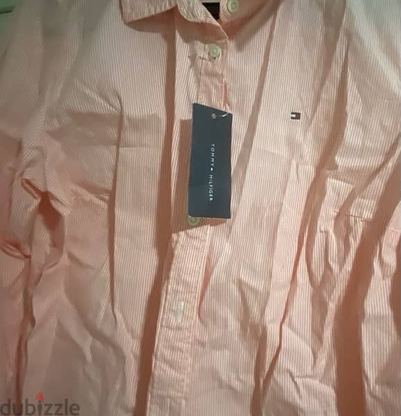 للبيع جديد شميز حريمى ماركة Tommy hilfiger size M 0