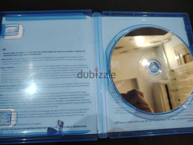 Spiderman 2 PS5 Used (٣٠٠٠ جنيه) +FIFA 22 CD مجانا 5