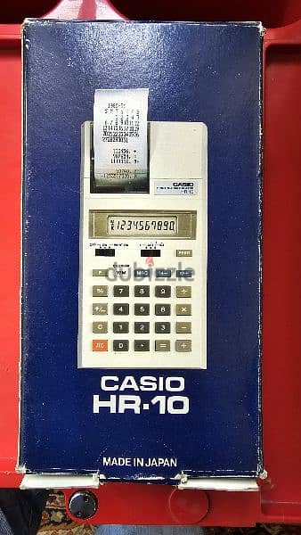 Casio printing calculator HR-10 2