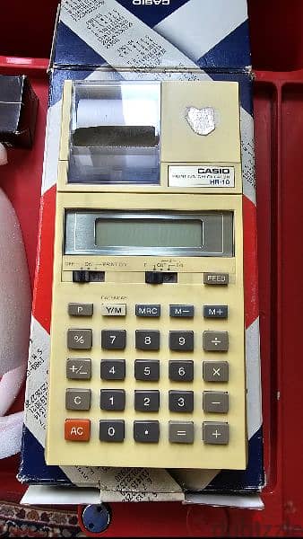 Casio printing calculator HR-10 1