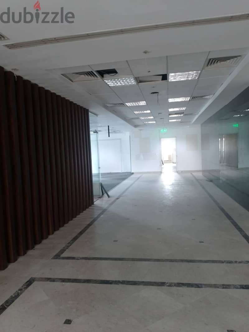 مكتب 526 م للايجار التجمع مجمع البنوك new cairo office for rent 4