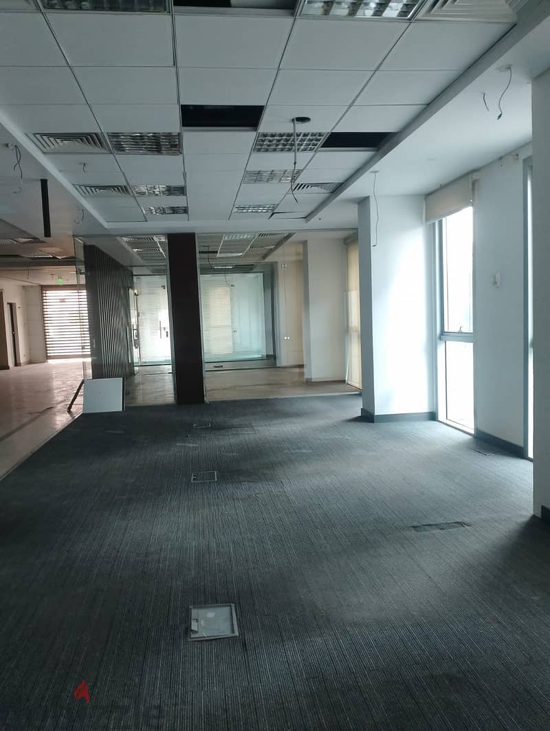 مكتب 526 م للايجار التجمع مجمع البنوك new cairo office for rent 5