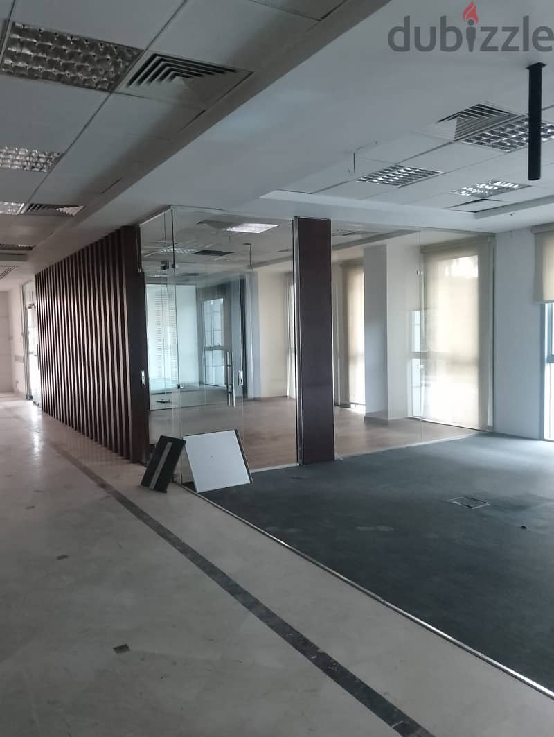 مكتب 526 م للايجار التجمع مجمع البنوك new cairo office for rent 7