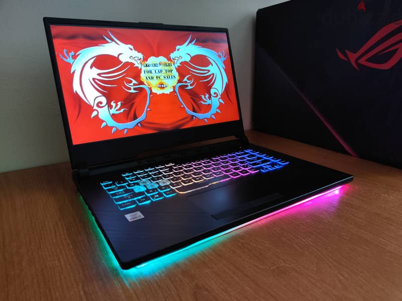 asus rog strix Gaming i 7 10750H RTX 2060 144hz  جيل عاشر 0