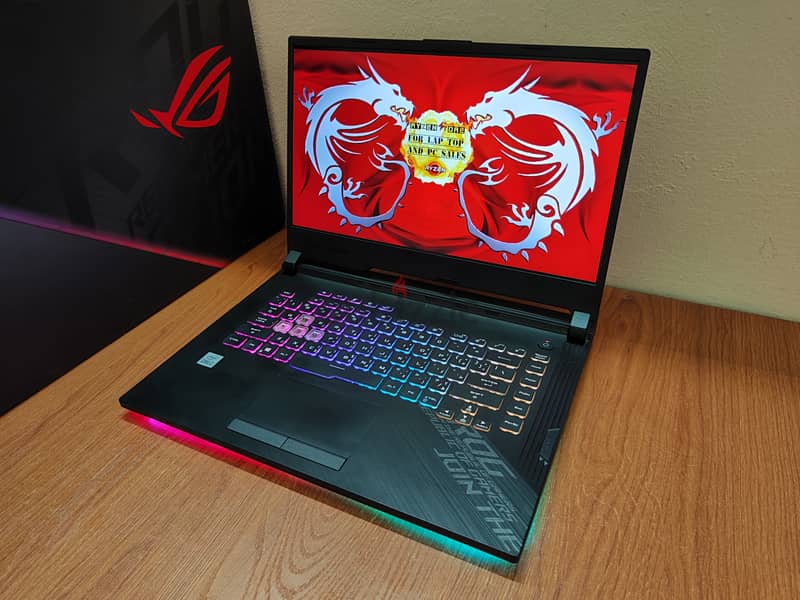 asus rog strix Gaming i 7 10750H RTX 2060 144hz  جيل عاشر 1