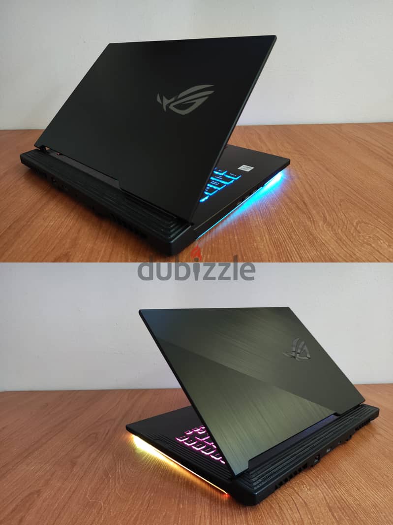 asus rog strix Gaming i 7 10750H RTX 2060 144hz  جيل عاشر 6