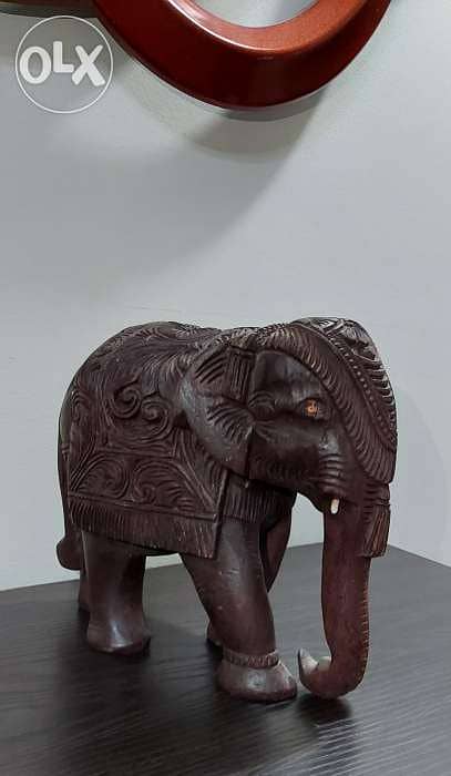فيل خشب من الهند 3