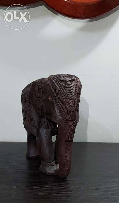 فيل خشب من الهند 5