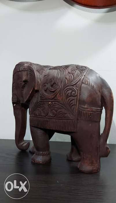 فيل خشب من الهند 7