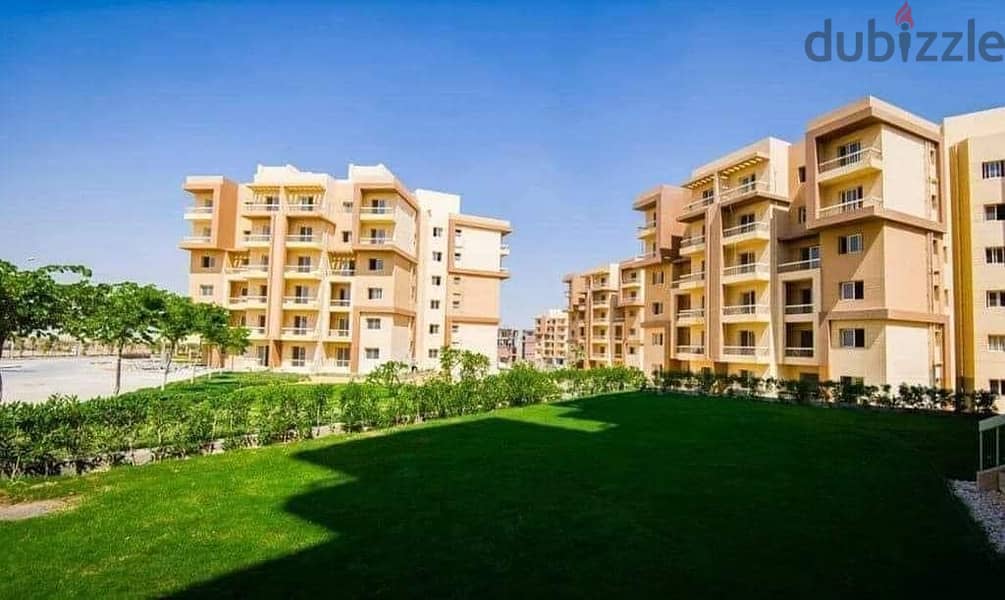 Apartment for sale in Ashgar City, 3 rooms, with a down payment of 243 thousand and installments up to 8 years without interest 0