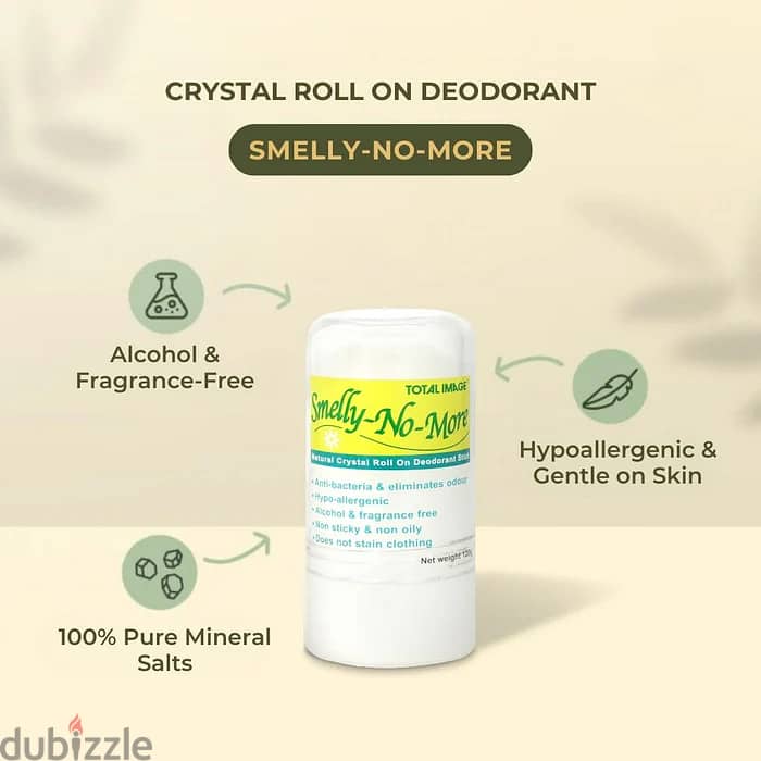 SMELLY NO MORE ROLL ON DEODORANT 1