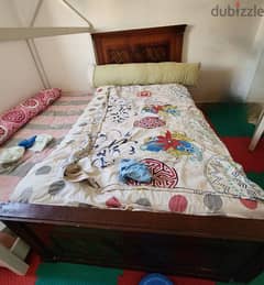 Bed + mattress + pillow,  سرير ١٢٠ ومرتبة قطن ومخدة