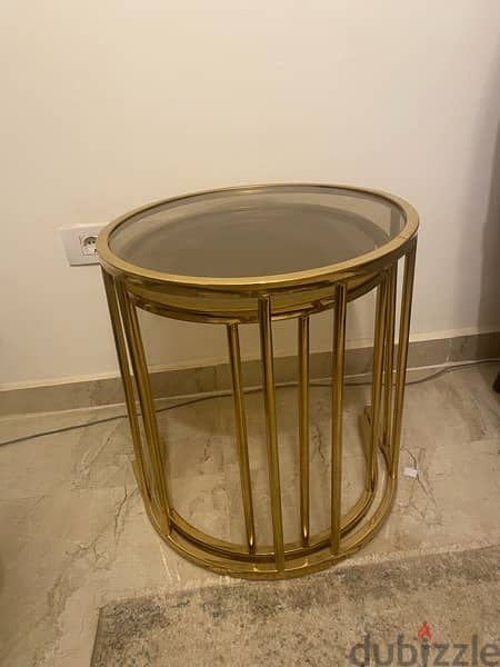 stainless steel side tables ترابيزات جانبية استانلس 4