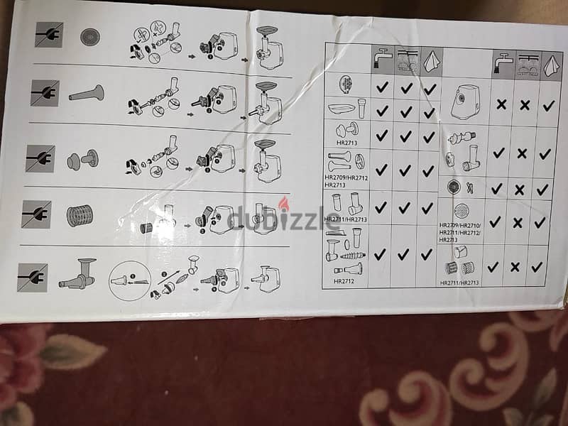 مفرمة لحوم و خضروات kitchen machine 14