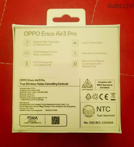 oppo Enco Air3 pro original 1