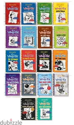 Diary of a Wimpy Kid 18 Books Complete Collection Set New