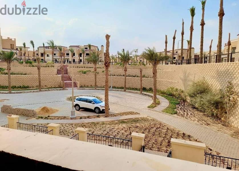 Villa with private garden 198m (View Landscape ) For Sale in Sarai Compound in New Cairo - Mostakbel city 6