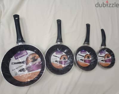 طقم طاسات نوفال جرانيت مقاسات ١٦/١٨/٢٠/٢٤