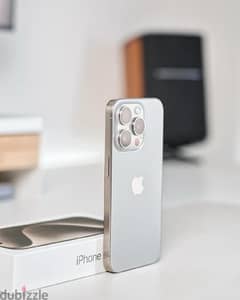 iPhone 15 pro max natural titanium 0