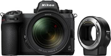 Nikon Z6 II, FTZ, Memory card and Small rig