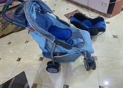 stroller and carseat