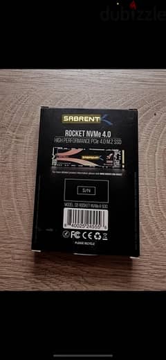 Sabrent rocket 4.0 500gb ssd
