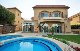 Amazing View - Luxury Finished Stand Alone with pool  For Sale in Mirage City - New Cairo